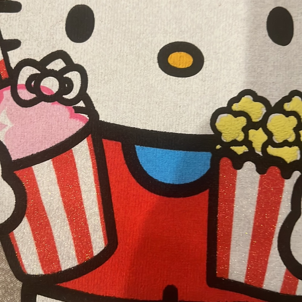 Universal Studios Gray Graphic Hello Kitty Long S… - image 4